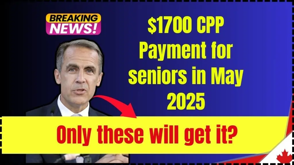 $1700 CPP Payment